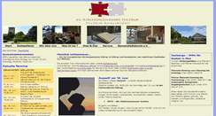 Desktop Screenshot of ev-kirche-hiltrup.de